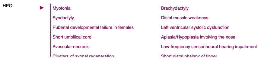 collapse and expand individual sections